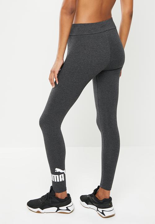 PUMA - Essential logo leggings - dark gray heather