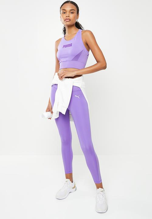 PUMA - Evostripe evoknit sports bra - hazy blue