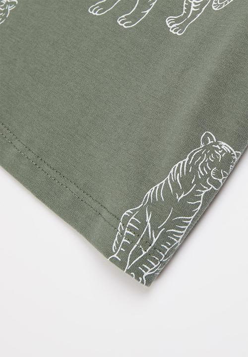 Cotton On - Max short sleeve tee - swag green