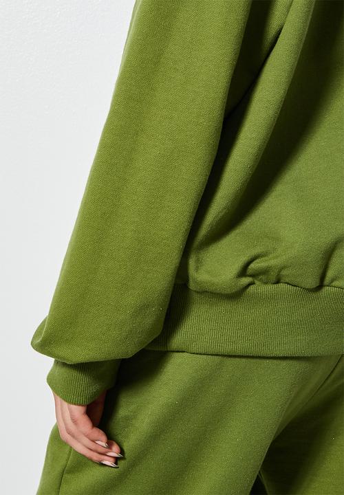 Superbalist - Crew neck sweat - pesto