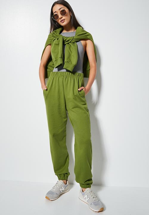 Superbalist - Track pants - pesto