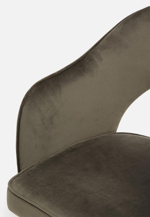 Sixth Floor - Sierra office chair - charcoal