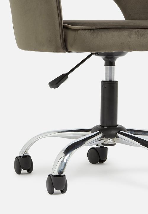 Sixth Floor - Sierra office chair - charcoal