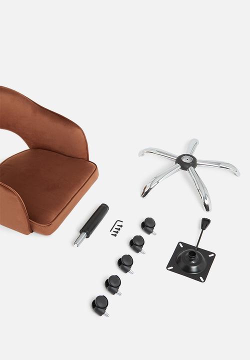 Sixth Floor - Sierra office chair - rust