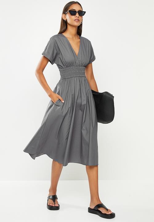 urban° - Ladies urban dress - charcoal