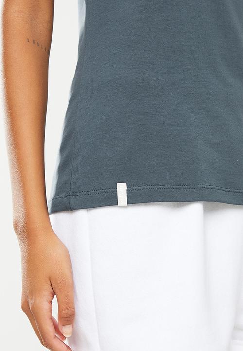 urban° - Ladies urban basic urban T-shirt - slate