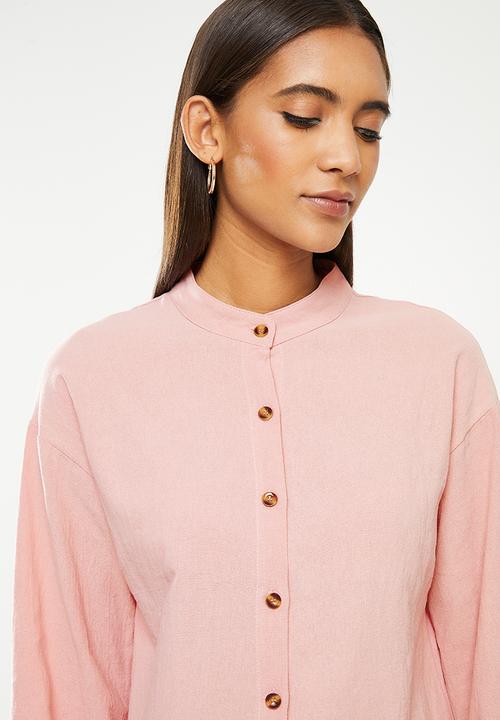 dailyfriday - Button up shirt - dusty pink
