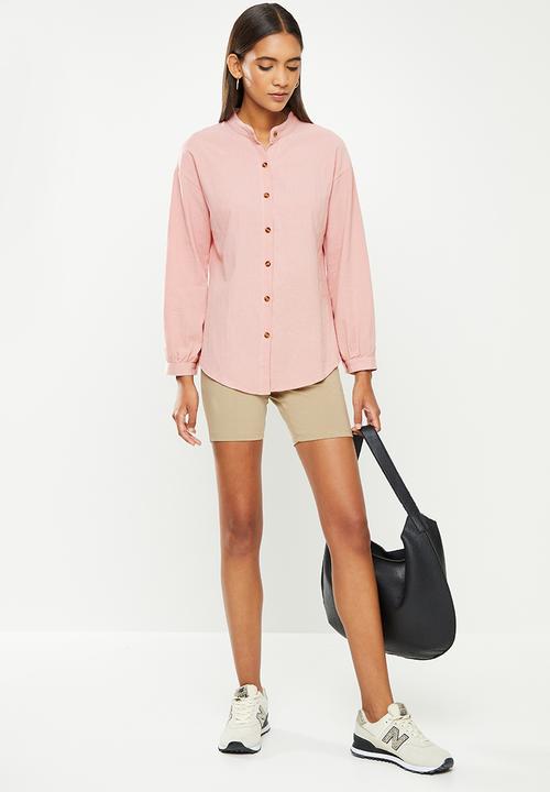 dailyfriday - Button up shirt - dusty pink