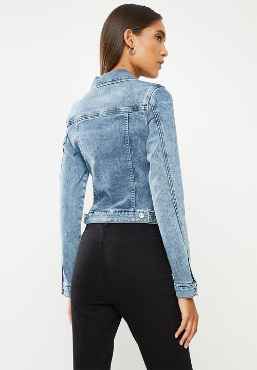 GUESS - Denim jacket - acid wash