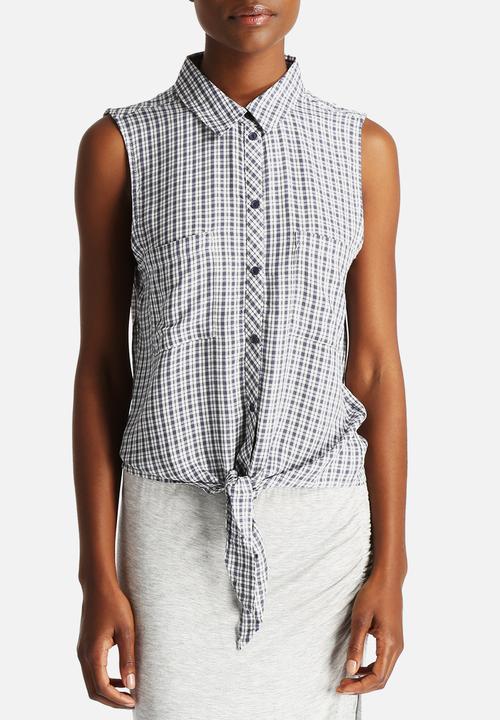 ONLY - Berry Tie-Shirt