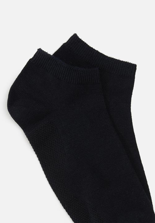 Superbalist - 2 pack ankle socks - navy