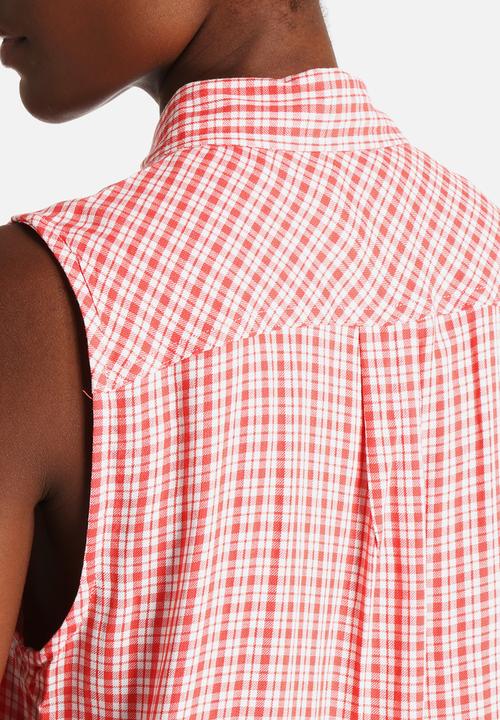 ONLY - Berry Tie-Shirt
