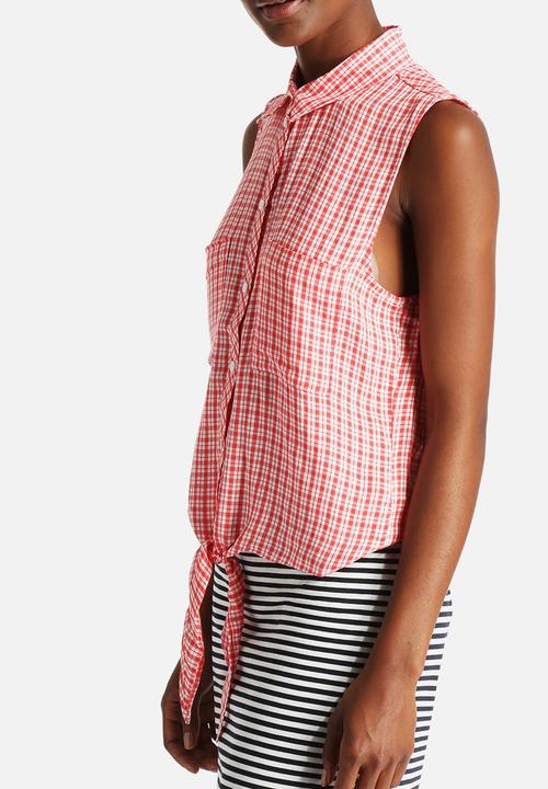 ONLY - Berry Tie-Shirt