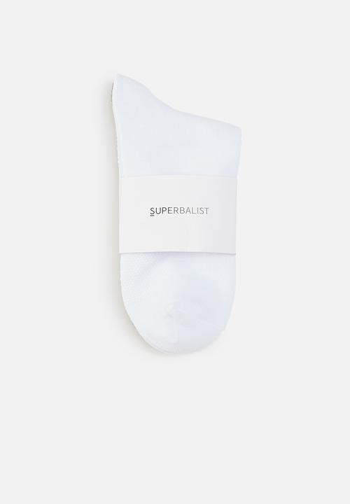 Superbalist - 2 pack socks - white/grey