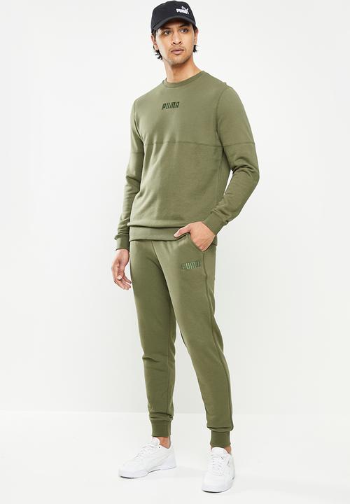 PUMA - Modern basics crew tr - grape leaf