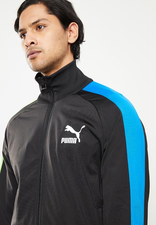 PUMA - Iconic t7 track jacket  - puma black