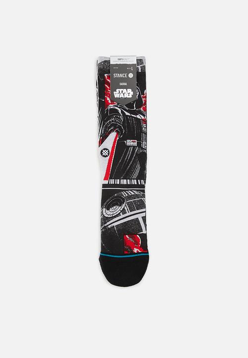 Stance Socks - Manga vader socks - black