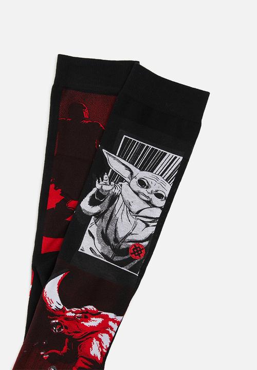 Stance Socks - Manga mudhorn socks - black