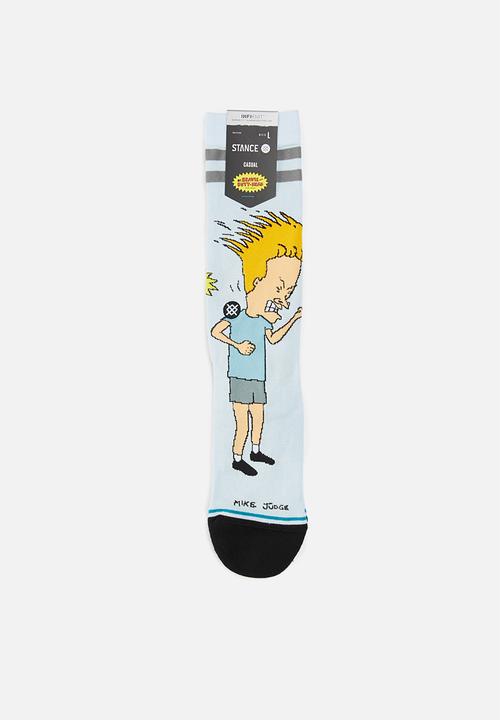 Stance Socks - Settle down socks - pale blue