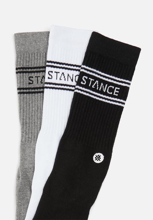 Stance Socks - Basic 3 pack crew socks - multi