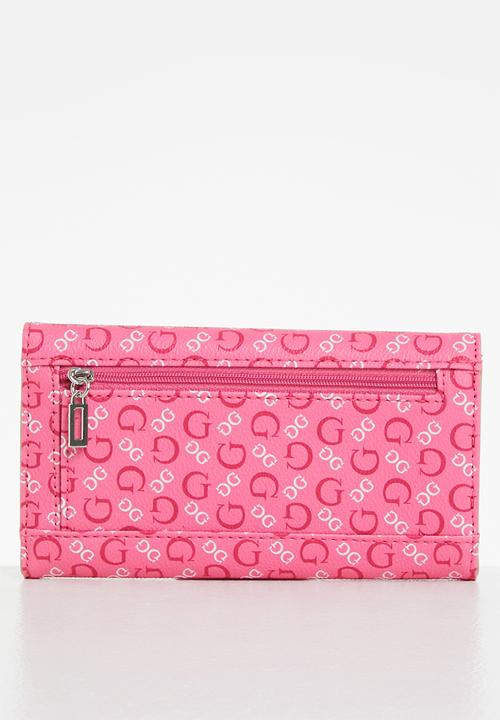 GUESS - Tempe slg slim clutch - pink