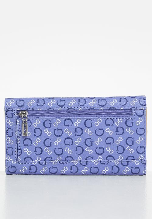 GUESS - Tempe slg slim clutch - blue