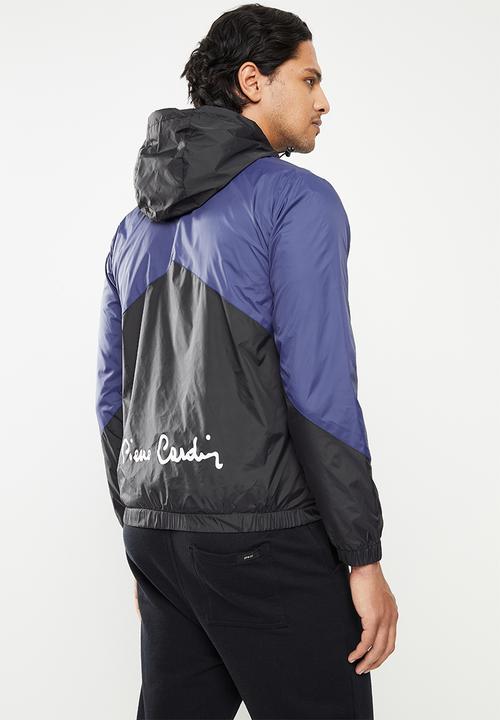 Pierre Cardin - Athleasure hooded jacket - blue