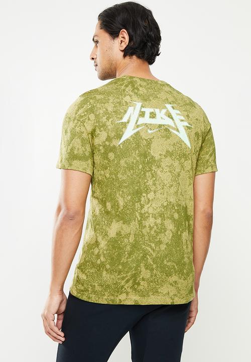 Nike - Dri-FIT Training  Tee  stry pck hldy - coriander