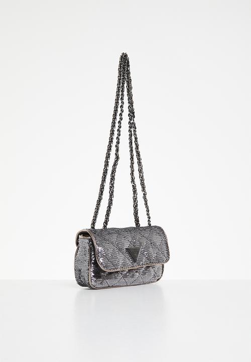 GUESS - Cessily micro mini - pewter