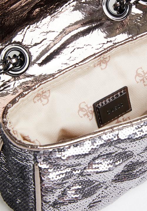 GUESS - Cessily micro mini - pewter