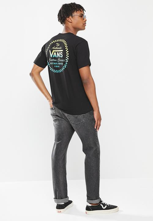 Vans - Vans custom classic short sleeve - black