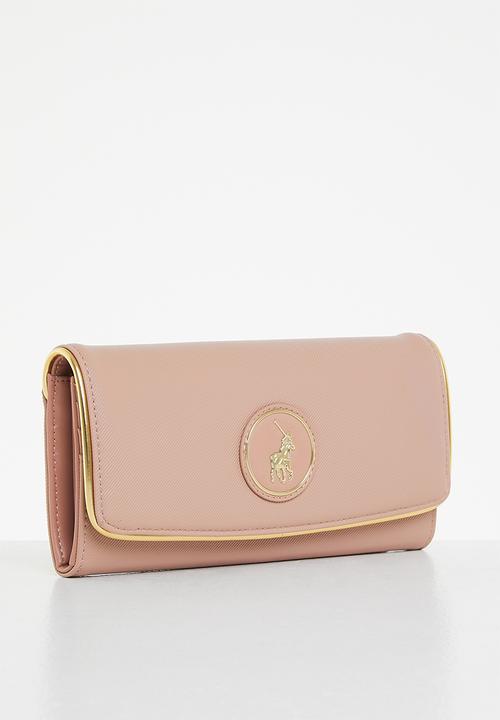 POLO - Nautical clutch purse - pink