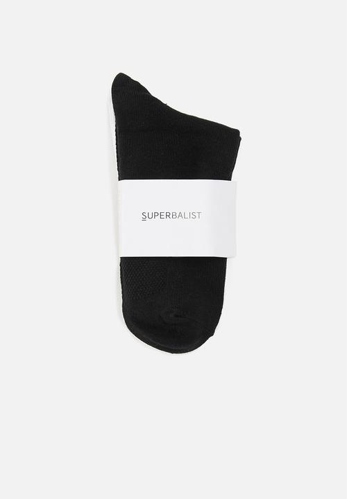 Superbalist - 2 pack  socks - black/white