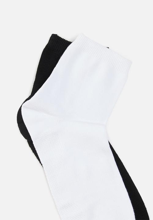 Superbalist - 2 pack  socks - black/white