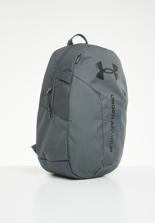 Under Armour - Ua hustle lite backpack - pitch gray/pitch gray/black