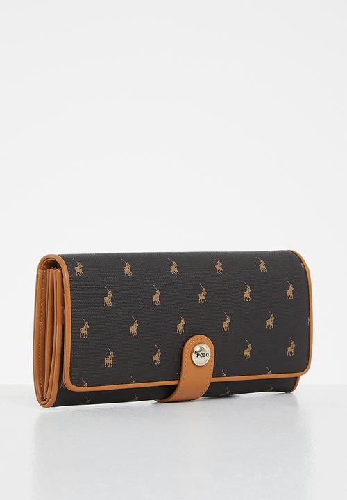 POLO - Iconic clutch purse - brown