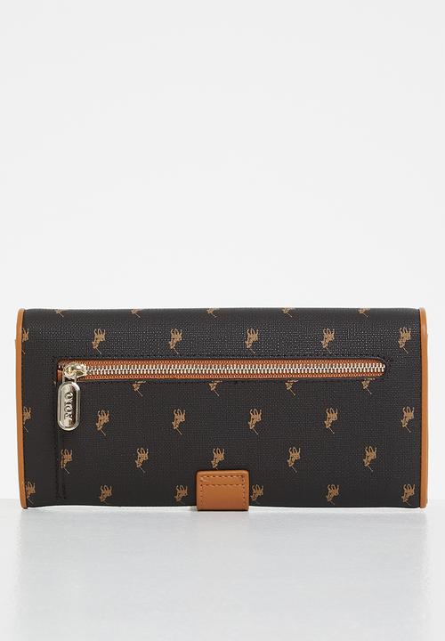 POLO - Iconic clutch purse - brown