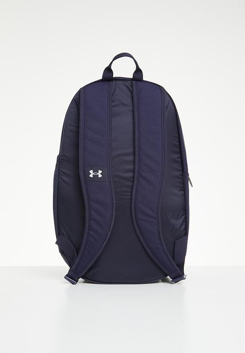 Under Armour - UA Hustle Lite Backpack - Midnight Navy/Midnight Navy/ Metallic Silver