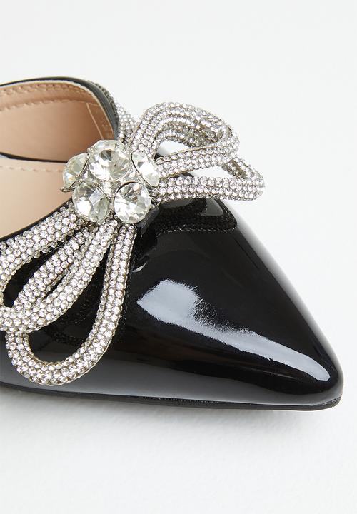 Miss Black - Pinafore1 heel - black