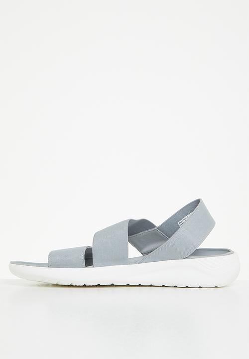 Crocs - Literide stretch sandal  - light grey