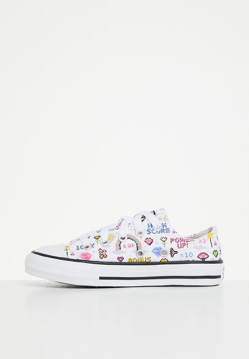 Converse - Chuck Taylor all star - white/black/bold pink