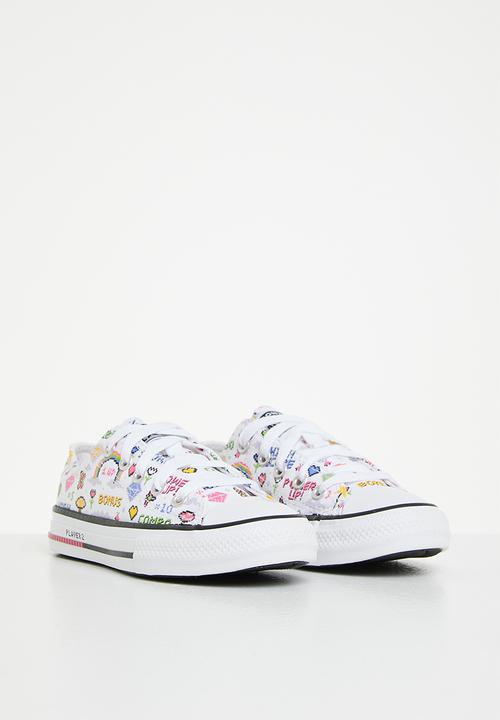 Converse - Chuck Taylor all star - white/black/bold pink