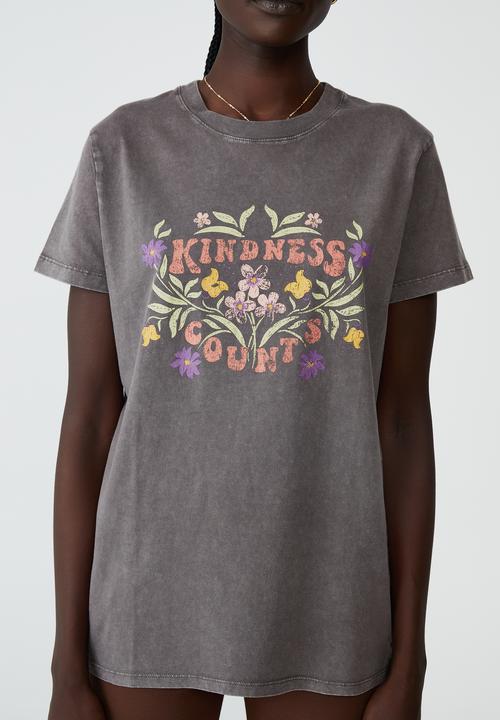 Cotton On - Classic arts T-shirt - slate grey