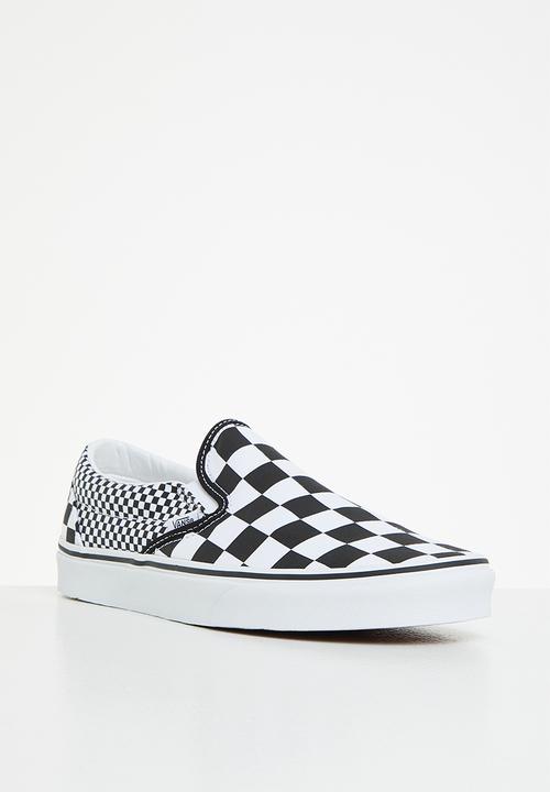 Vans - Classic slip-on - (checker) black & white