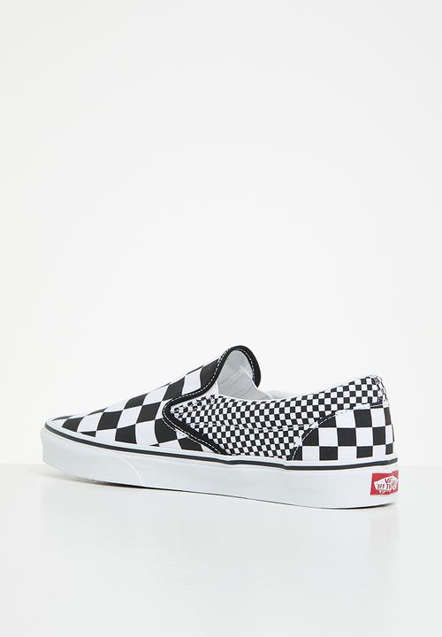 Vans - Classic slip-on - (checker) black & white