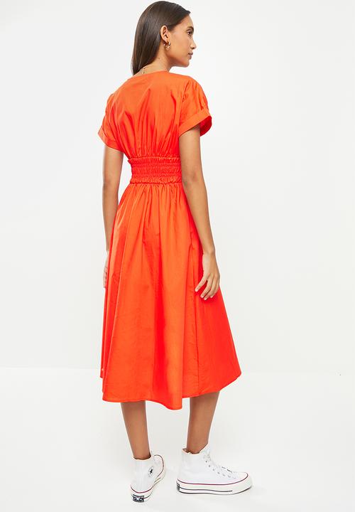 urban° - Ladies urban dress - orange 