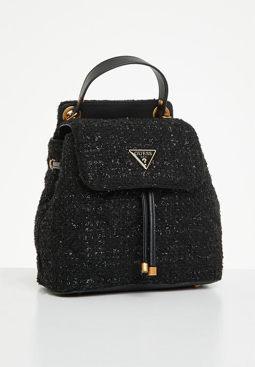 GUESS - Cessily flap backpack - black