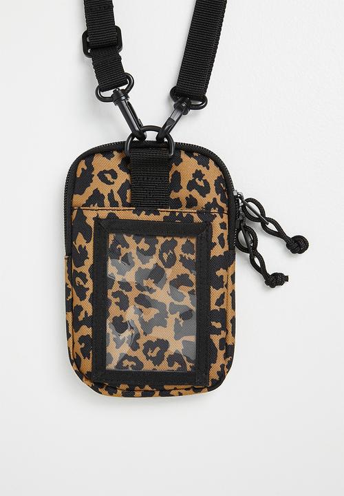 Vans - Call waiting lanyard bag - black & brown 