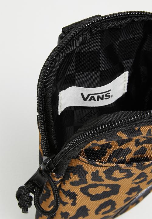 Vans - Call waiting lanyard bag - black & brown 