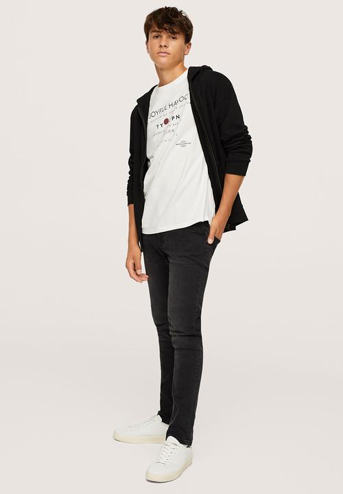 MANGO - T-shirt japan - white